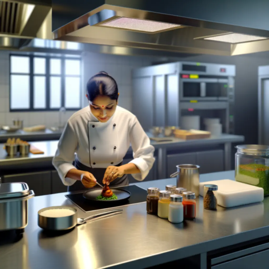 Ensalada de temporada con ingredientes frescos